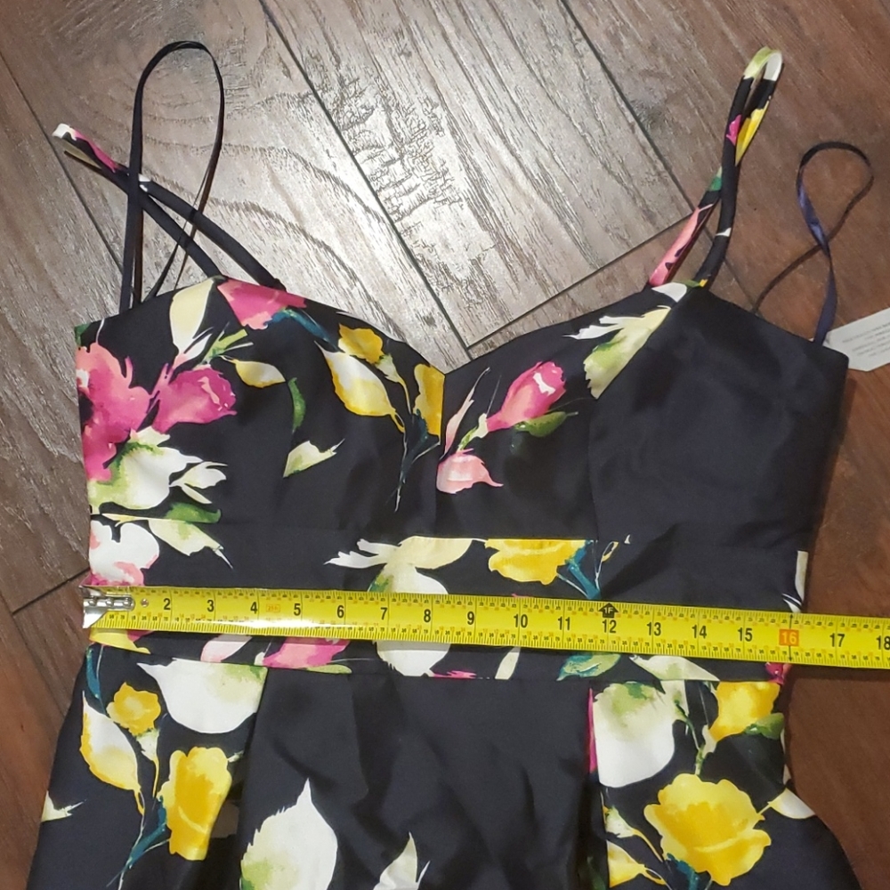 NWT Eliza J Floral boho Cocktail summer dress - Picture 5 of 16
